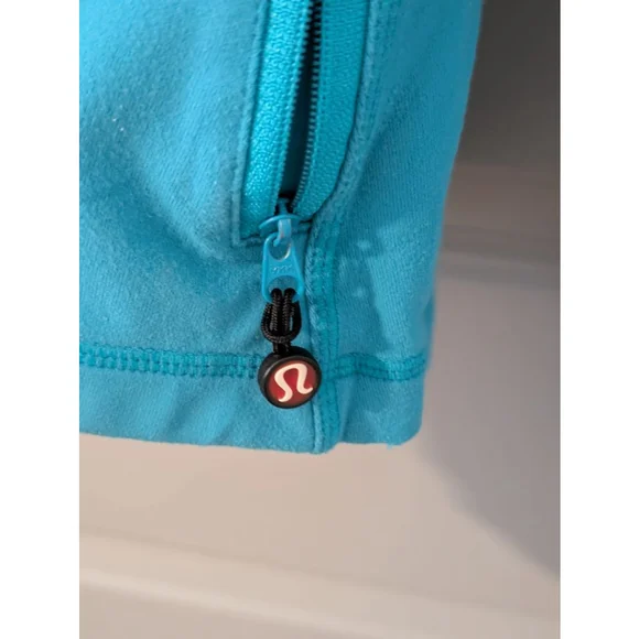 Women's Lululemon Jacket Full Zip Blue - Picture 9 of 13